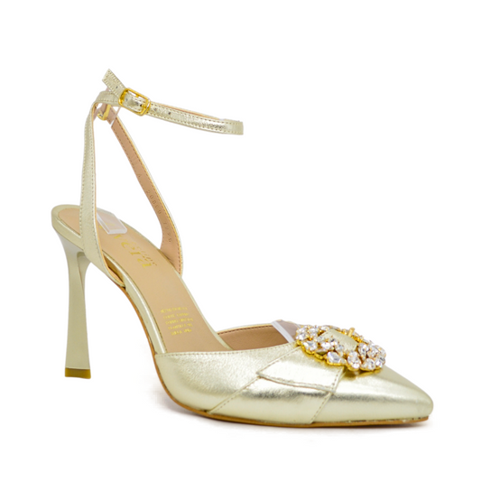 Zapatillas Stiletto Ruby Oro