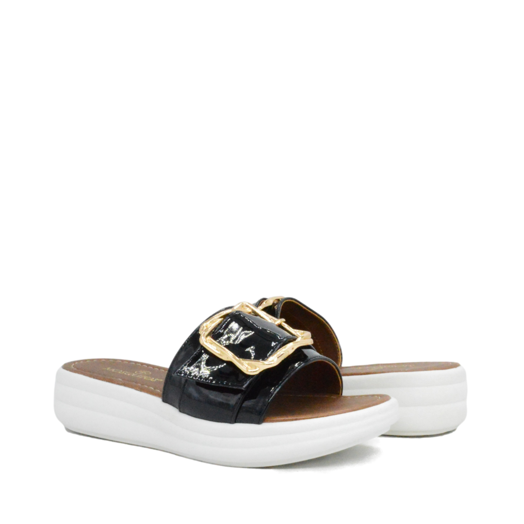 Sandalias Plataforma Zamora Negro