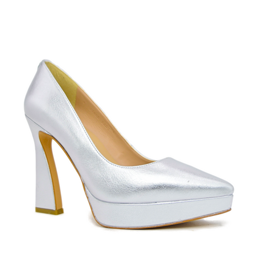 Zapatillas Stiletto Angie Plata