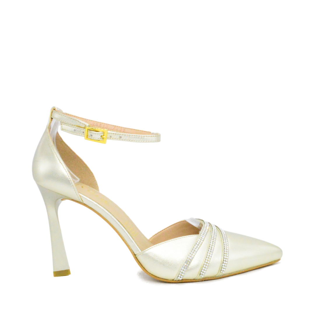 Zapatillas Stiletto Sarnia Oro