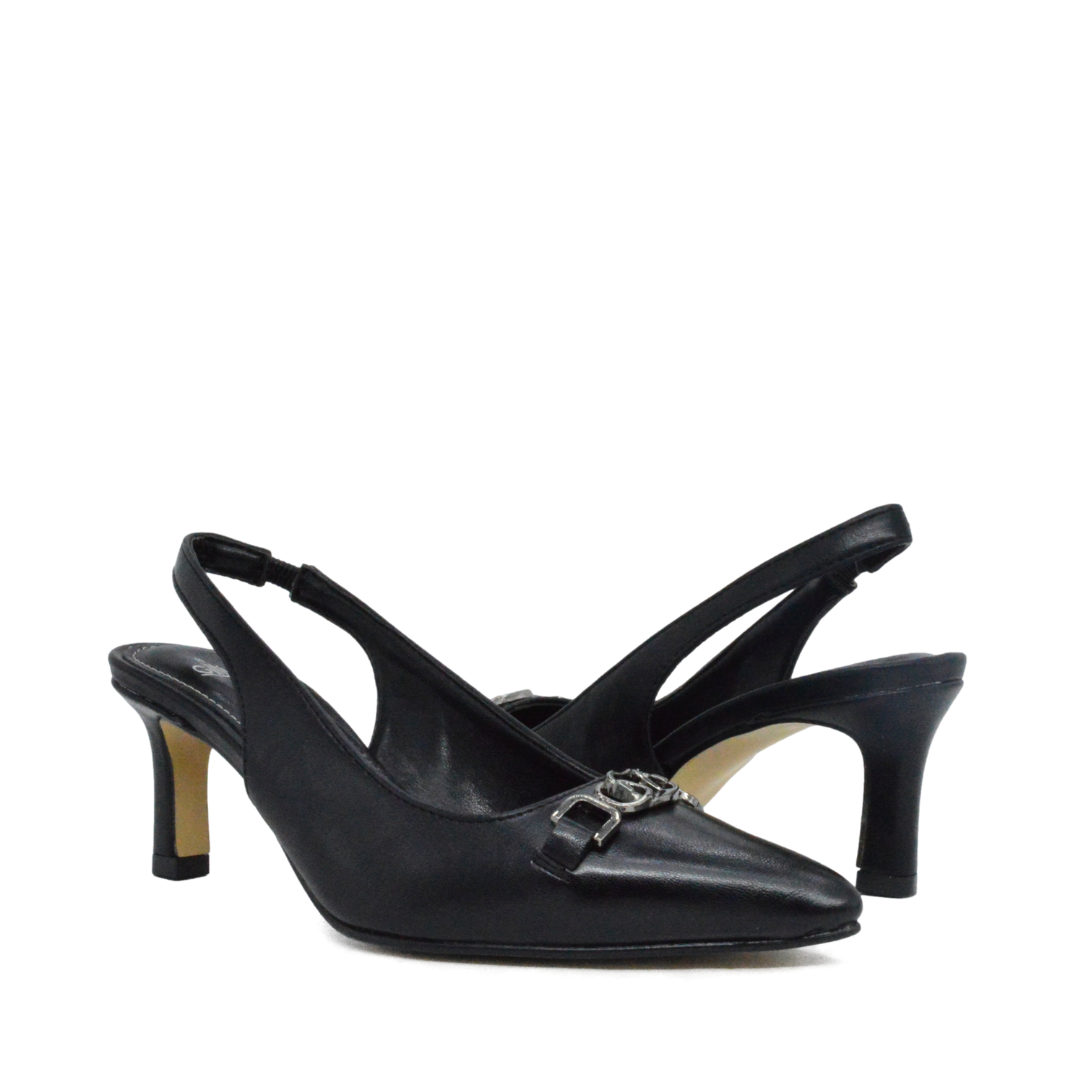 Zapatilla Stiletto Elif Negro