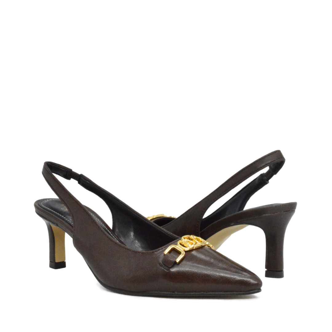 Zapatilla Stiletto Elif Cafe