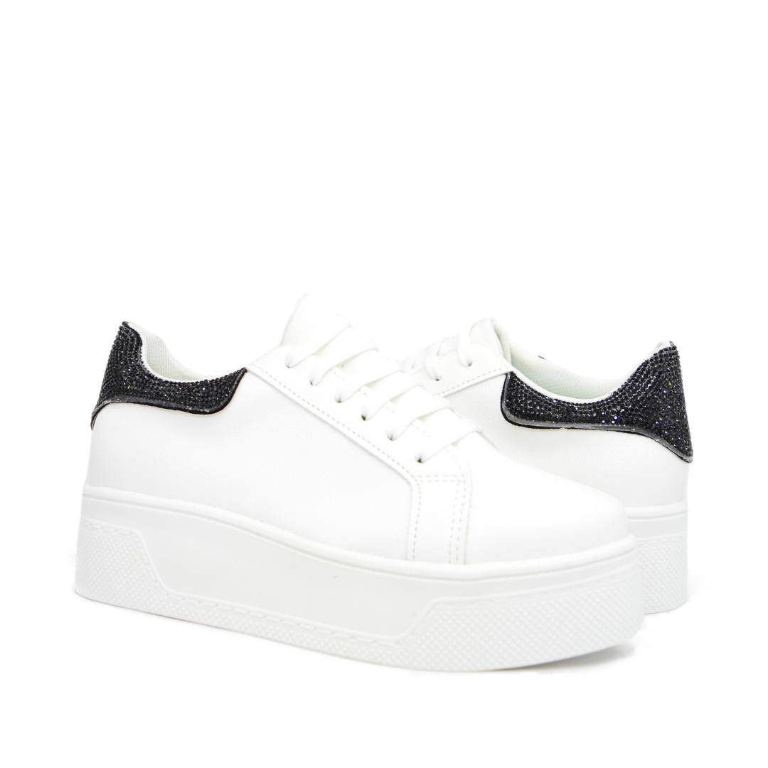 Tenis Nia Blanco Negro