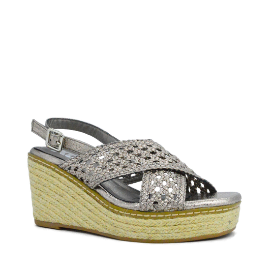 Alpargatas de Plataforma Cordoba Plomo