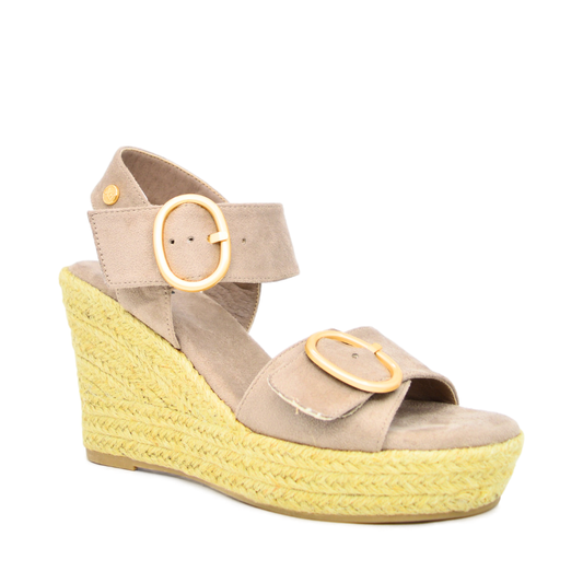 Alpargatas De Plataforma Paterson Taupe