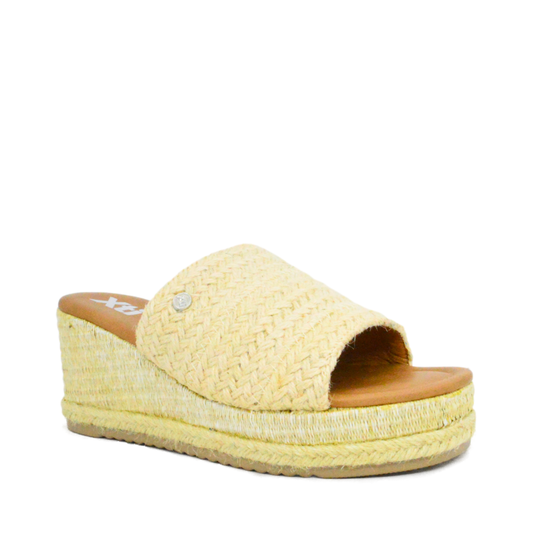 Sueco Plataforma Mediana Kent Beige