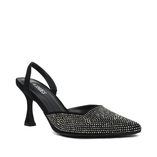 Zapatillas Stiletto Nuria Negro