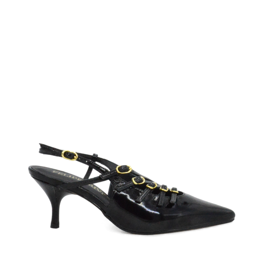 Zapatillas Stiletto Alicante Negro