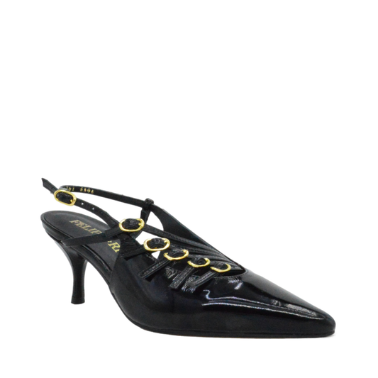 Zapatillas Stiletto Alicante Negro