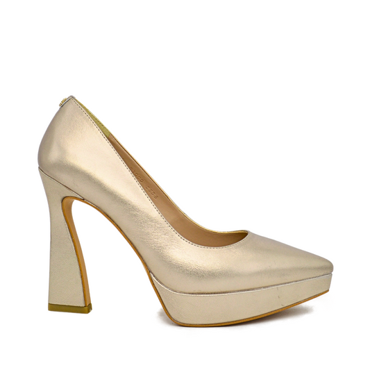 Zapatillas Stiletto Angie Oro Rosa