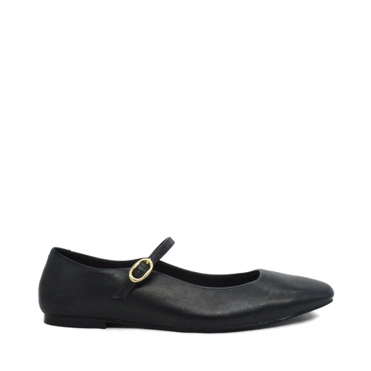 Flats Paulin Negro