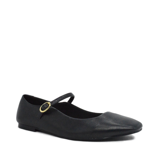Flats Paulin Negro