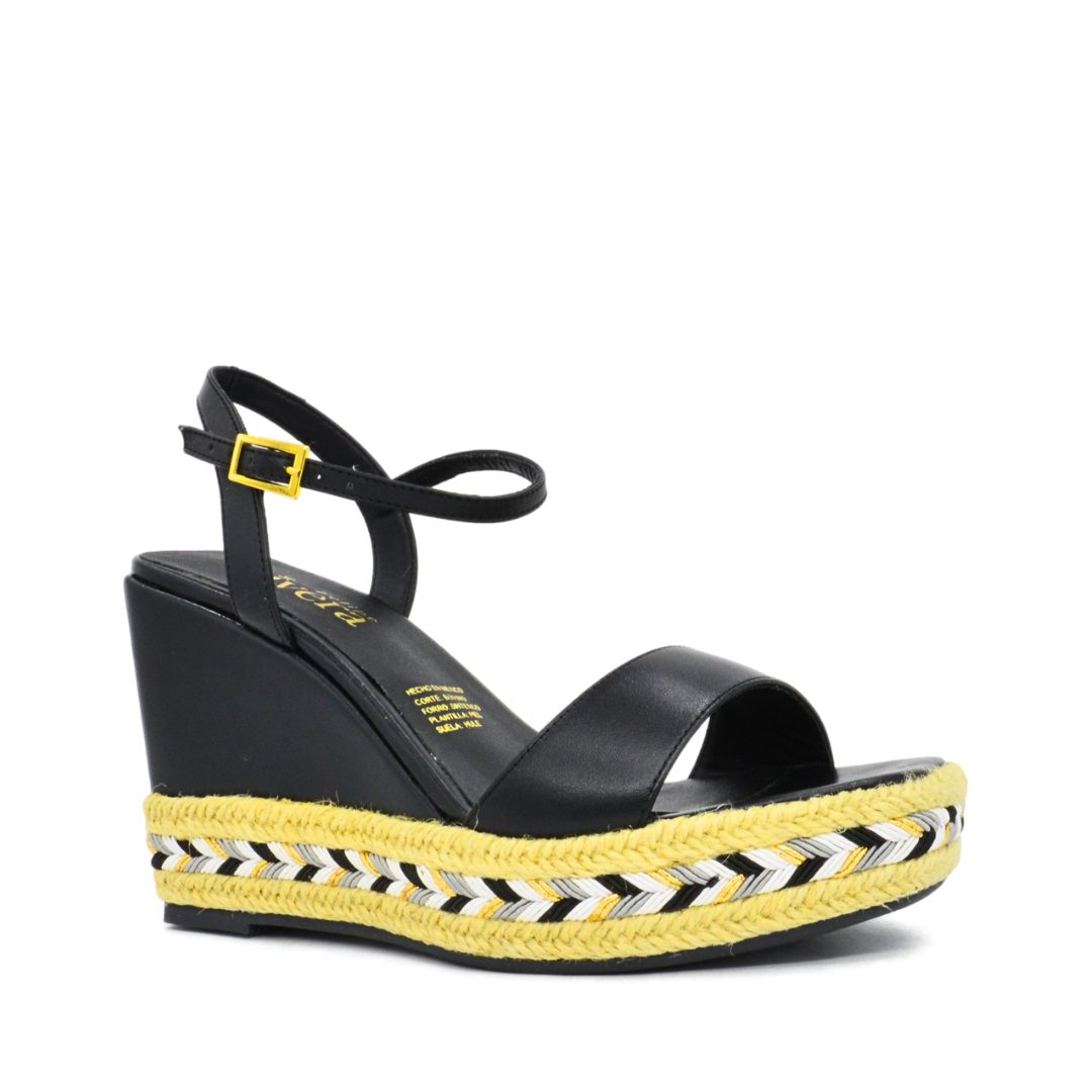 Sandalias de Plataforma Said Negro