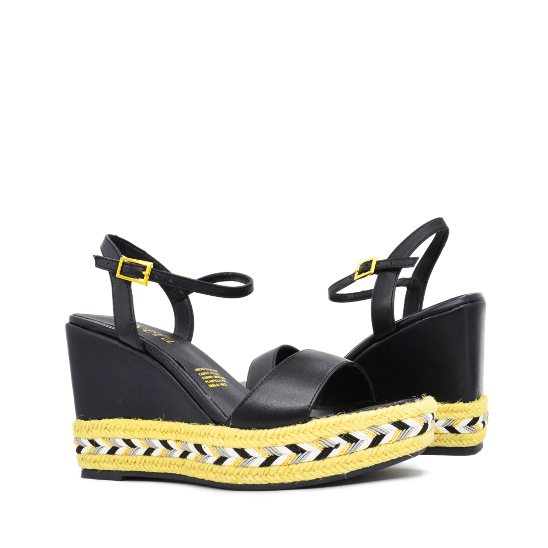 Sandalias de Plataforma Said Negro