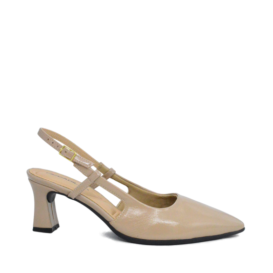 Zapatilla Stiletto Brisia Nude
