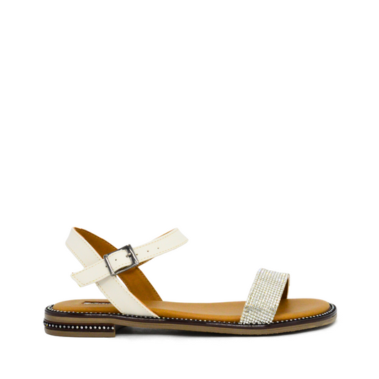 Sandalias Grecia Latte