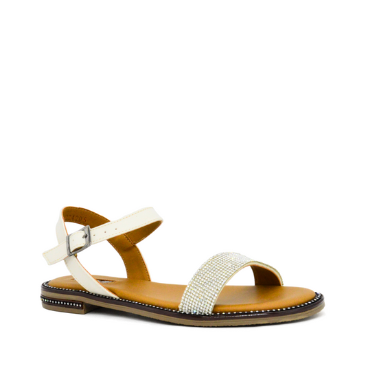 Sandalias Grecia Latte