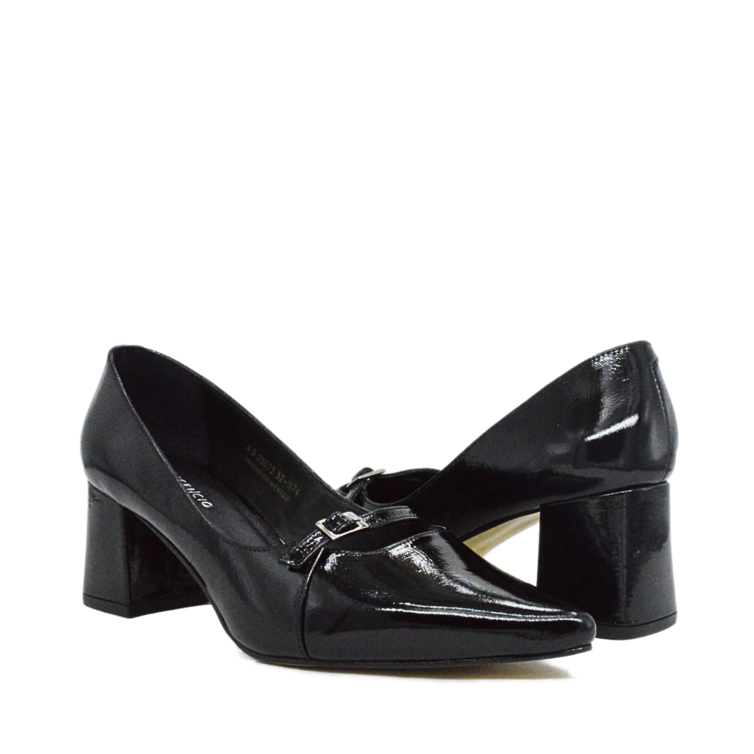 Zapatilla Stiletto Deka Negro