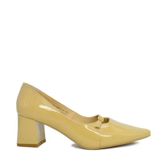 Zapatilla Stiletto Deka Nude