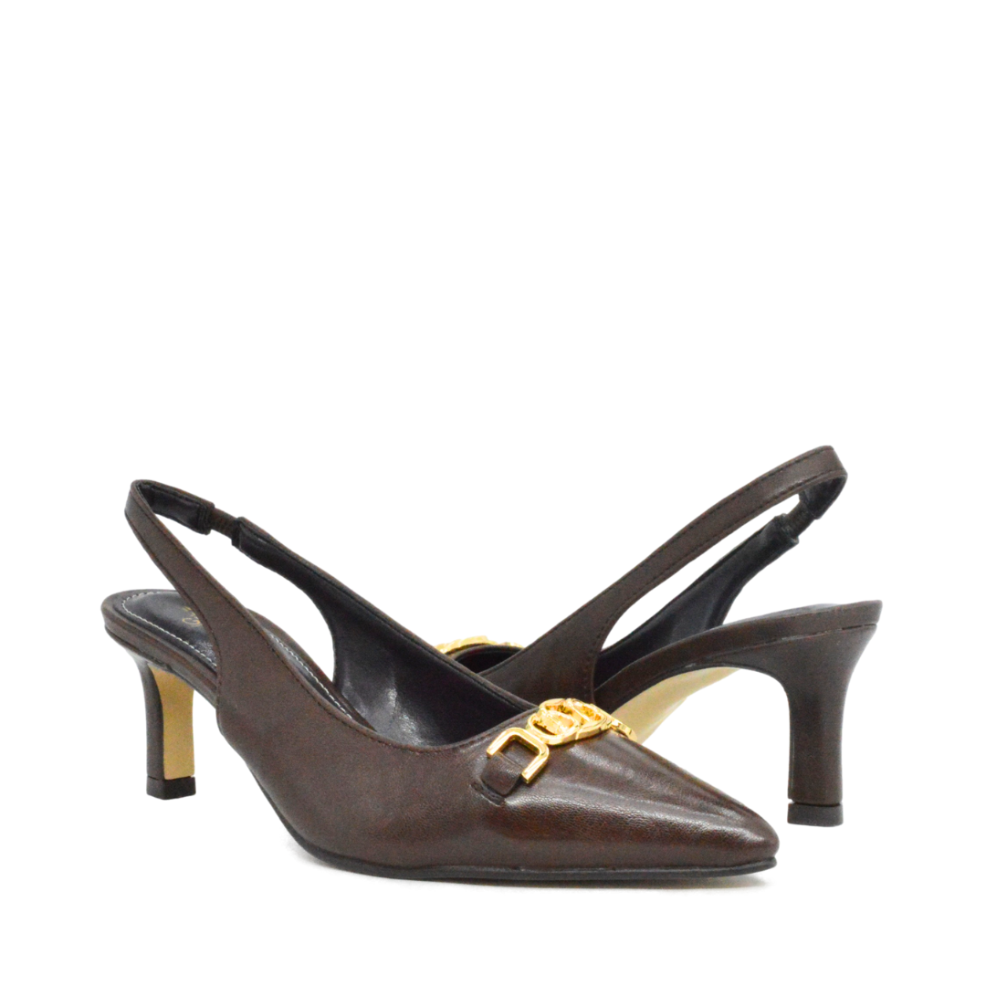 Zapatilla Stiletto Elif Cafe