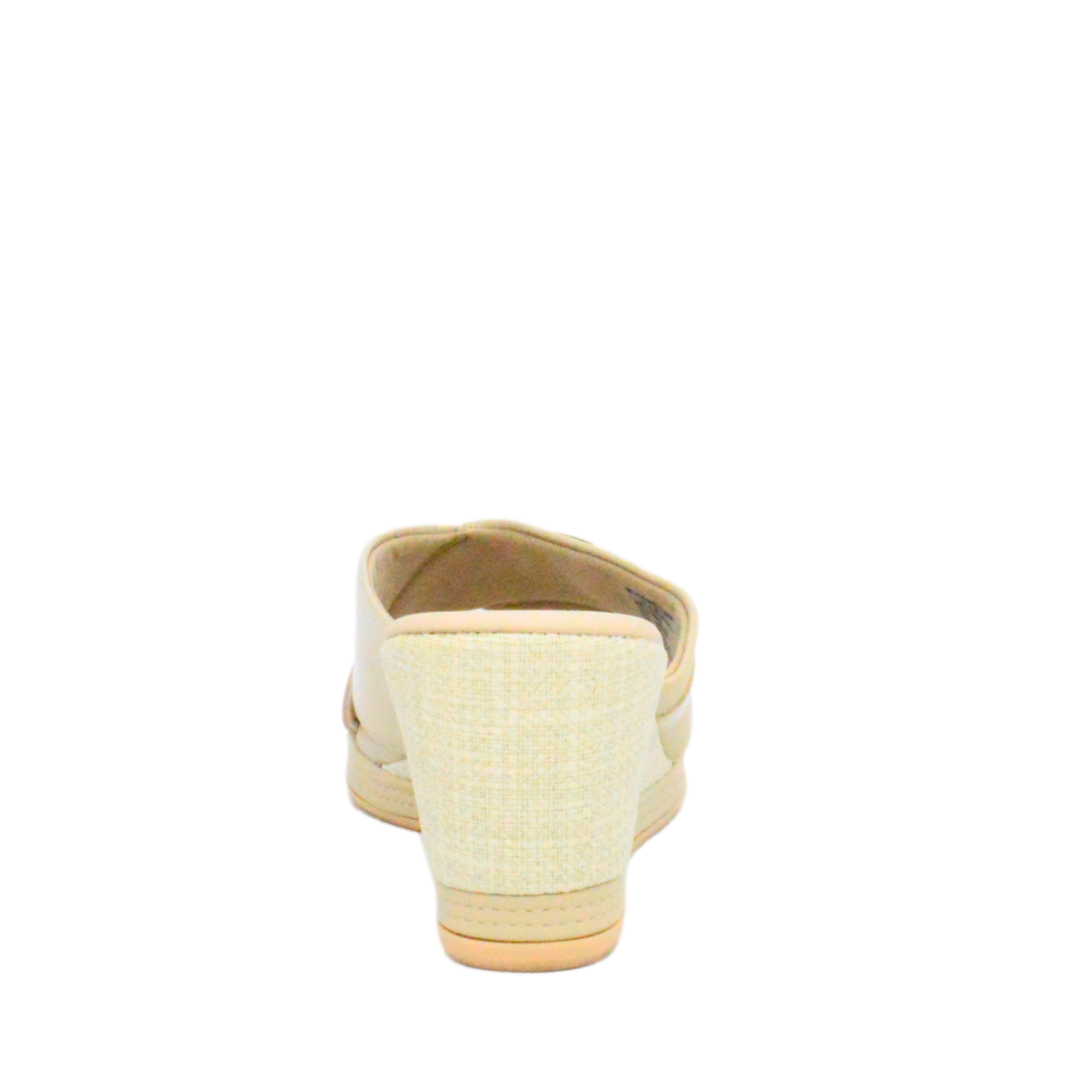 Sueco De Plataforma Claudia Beige