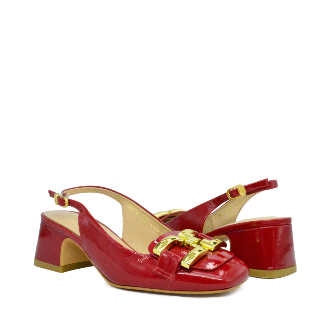 Zapatillas Cerradas Carla Rojo