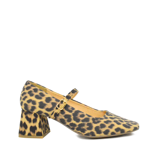 Zapatilla Kaela Leopardo