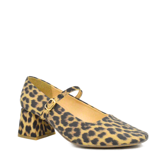 Zapatilla Kaela Leopardo