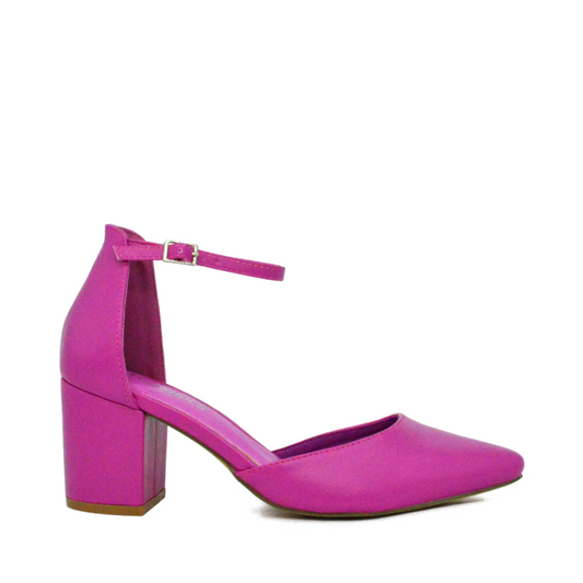 Zapatillas Stiletto Nahia Fushia