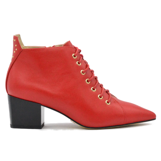 Botines Ishiara Rojo